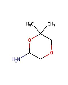Astatech 6,6-DIMETHYL-1,4-DIOXAN-2-AMINE; 1G; Purity 95%; MDL-MFCD22573904